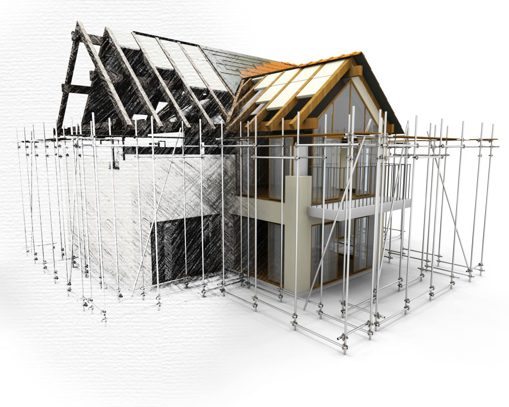 Modélisation 3D maison Alsace